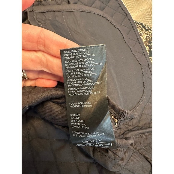 NWT Free People Zoey Jacket in Black Combo MEDIUM - Picture 11 of 11